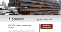 Desktop Screenshot of foundationsupply.net