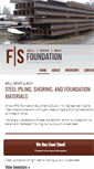 Mobile Screenshot of foundationsupply.net
